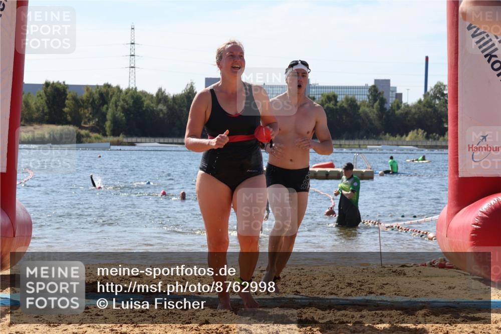 07.09.2025 - 19. Norderstedt Triathlon Luisa Fischer http://msf.ph/oto/8762998 07.09.2025 12:12:19 Schwimmen 153, 305, 1295 meine-sportfotos.de