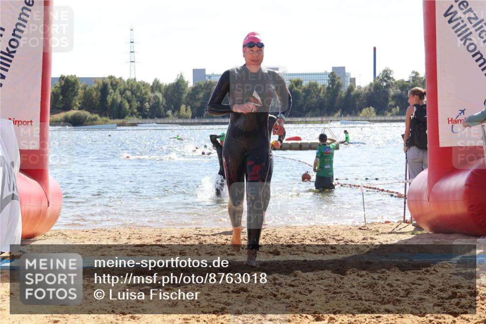07.09.2025 - 19. Norderstedt Triathlon Luisa Fischer http://msf.ph/oto/8763018 07.09.2025 14:56:26 Schwimmen 1403, 1526, 1532, 1537 meine-sportfotos.de
