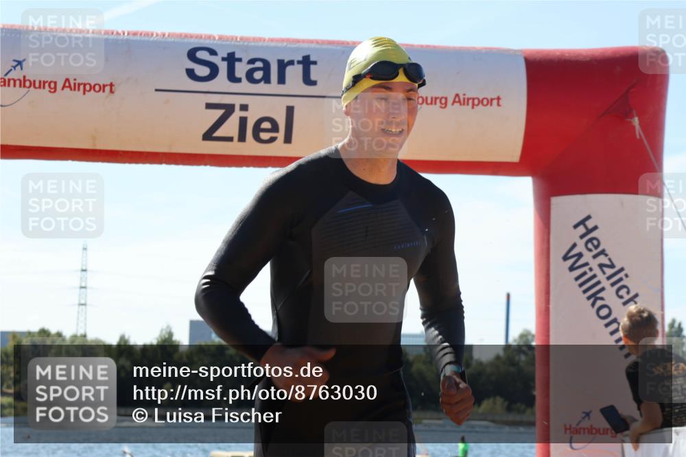 07.09.2025 - 19. Norderstedt Triathlon Luisa Fischer http://msf.ph/oto/8763030 07.09.2025 12:12:30 Schwimmen 214, 305, 1295 meine-sportfotos.de