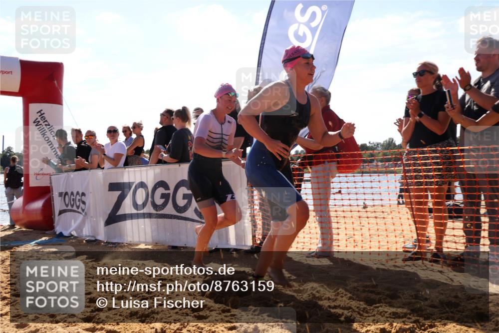 07.09.2025 - 19. Norderstedt Triathlon Luisa Fischer http://msf.ph/oto/8763159 07.09.2025 14:57:01 Schwimmen 416, 932, 940, 946 meine-sportfotos.de