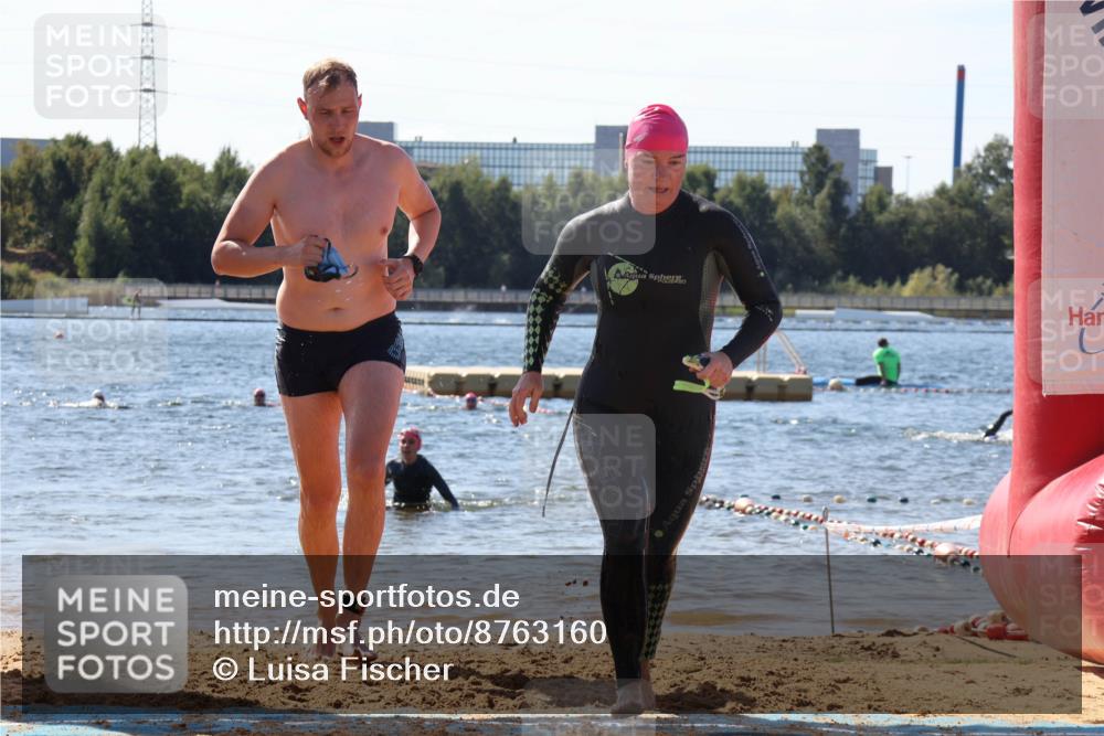 07.09.2025 - 19. Norderstedt Triathlon Luisa Fischer http://msf.ph/oto/8763160 07.09.2025 12:13:03 Schwimmen 177, 295 meine-sportfotos.de