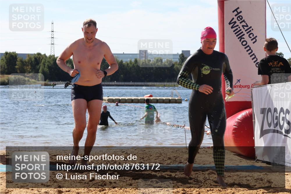 07.09.2025 - 19. Norderstedt Triathlon Luisa Fischer http://msf.ph/oto/8763172 07.09.2025 12:13:04 Schwimmen 177, 295 meine-sportfotos.de