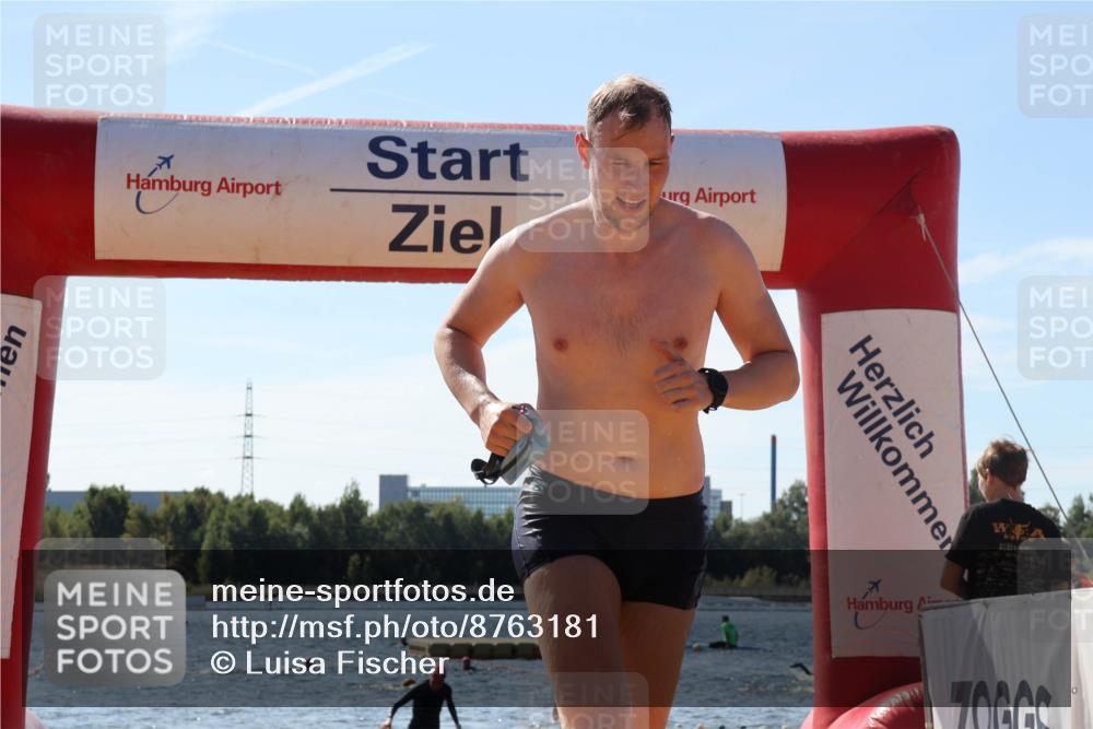 07.09.2025 - 19. Norderstedt Triathlon Luisa Fischer http://msf.ph/oto/8763181 07.09.2025 12:13:06 Schwimmen 177, 295 meine-sportfotos.de