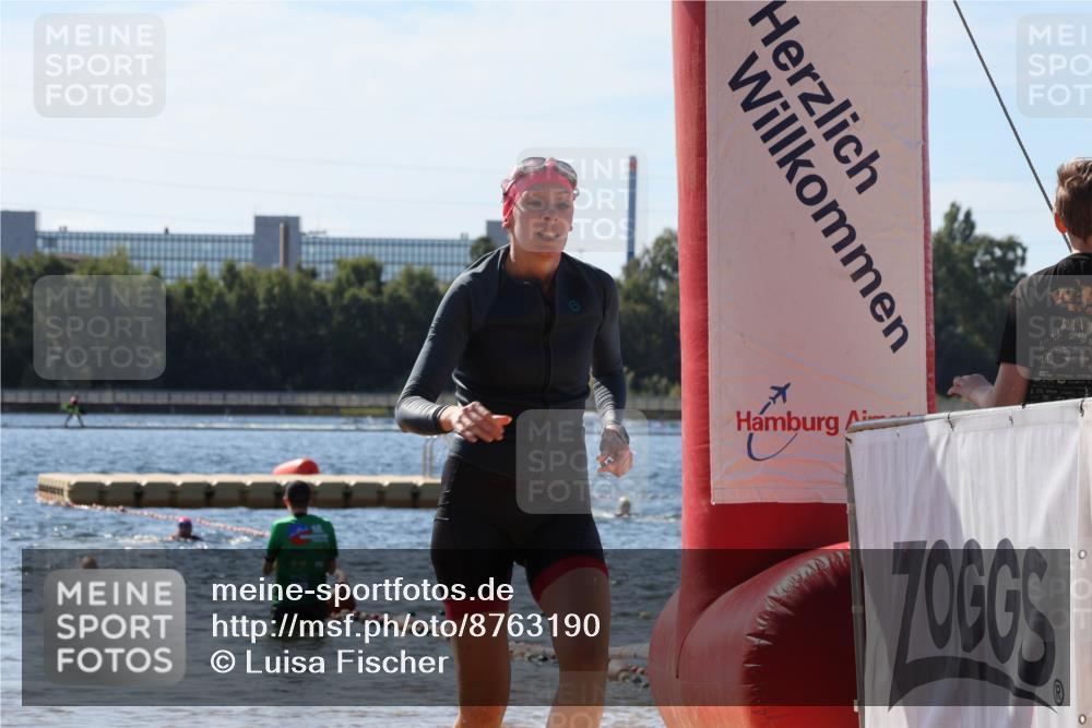 07.09.2025 - 19. Norderstedt Triathlon Luisa Fischer http://msf.ph/oto/8763190 07.09.2025 12:13:16 Schwimmen 177, 1298 meine-sportfotos.de