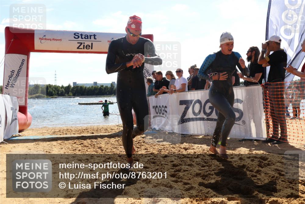 07.09.2025 - 19. Norderstedt Triathlon Luisa Fischer http://msf.ph/oto/8763201 07.09.2025 14:57:13 Schwimmen 930, 932, 953 meine-sportfotos.de