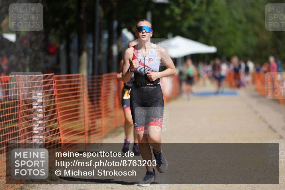 07.09.2025 - 19. Norderstedt Triathlon Michael Strokosch http://msf.ph/oto/8763203 07.09.2025 12:09:59 Laufen 860, 1153, 1197 meine-sportfotos.de
