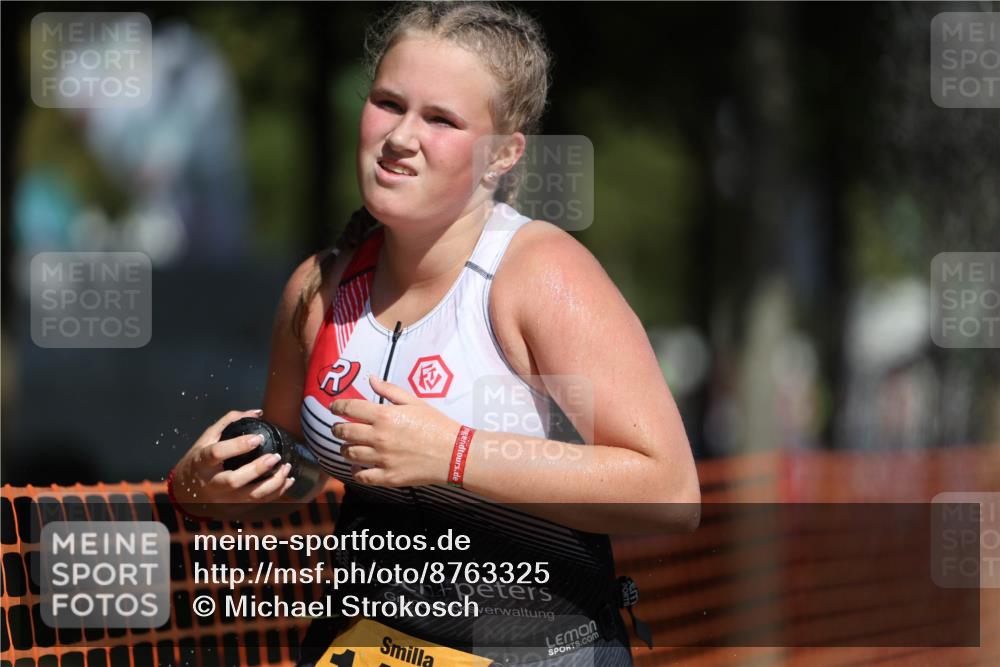 07.09.2025 - 19. Norderstedt Triathlon Michael Strokosch http://msf.ph/oto/8763325 07.09.2025 12:10:05 Laufen 1197 meine-sportfotos.de