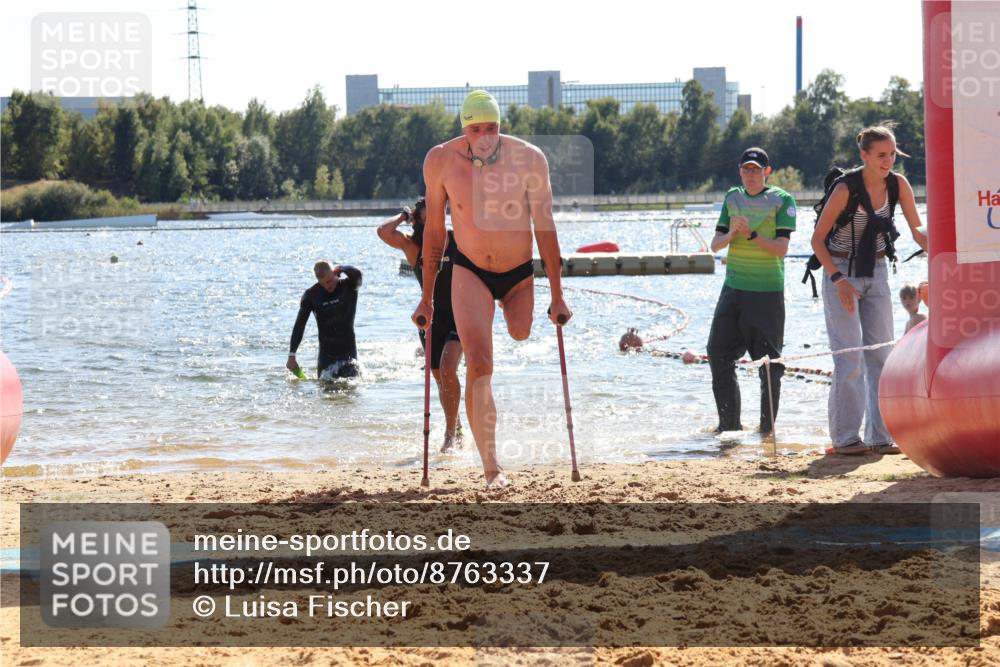 07.09.2025 - 19. Norderstedt Triathlon Luisa Fischer http://msf.ph/oto/8763337 07.09.2025 14:58:20 Schwimmen 951, 1513 meine-sportfotos.de
