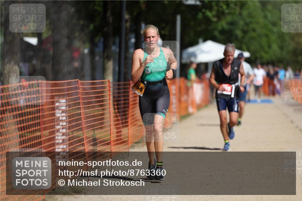 07.09.2025 - 19. Norderstedt Triathlon Michael Strokosch http://msf.ph/oto/8763360 07.09.2025 12:10:14 Laufen 1164, 1279 meine-sportfotos.de