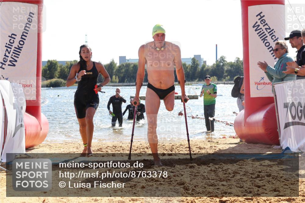 07.09.2025 - 19. Norderstedt Triathlon Luisa Fischer http://msf.ph/oto/8763378 07.09.2025 14:58:23 Schwimmen 403, 951, 1513 meine-sportfotos.de