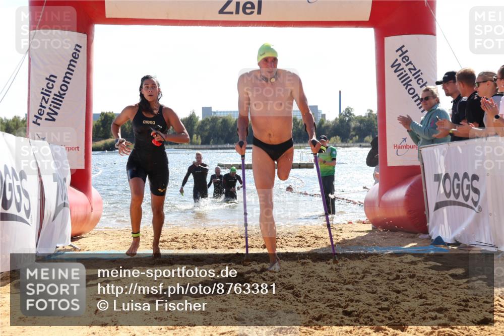 07.09.2025 - 19. Norderstedt Triathlon Luisa Fischer http://msf.ph/oto/8763381 07.09.2025 14:58:23 Schwimmen 403, 951, 1513 meine-sportfotos.de
