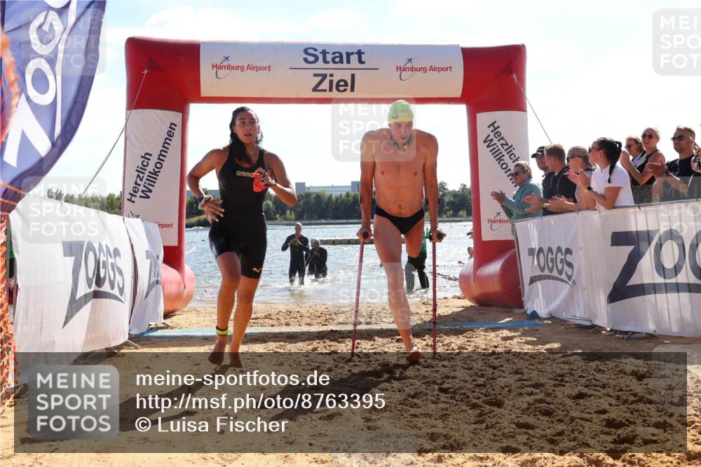 07.09.2025 - 19. Norderstedt Triathlon Luisa Fischer http://msf.ph/oto/8763395 07.09.2025 14:58:24 Schwimmen 403, 951, 1513 meine-sportfotos.de