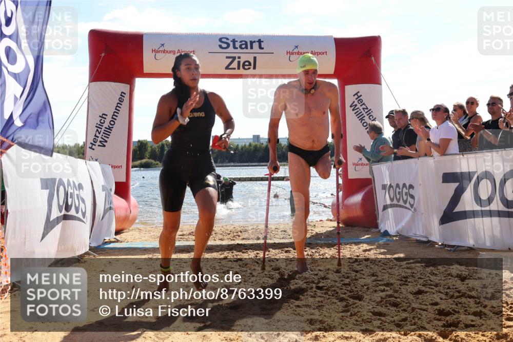 07.09.2025 - 19. Norderstedt Triathlon Luisa Fischer http://msf.ph/oto/8763399 07.09.2025 14:58:24 Schwimmen 403, 951, 1513 meine-sportfotos.de