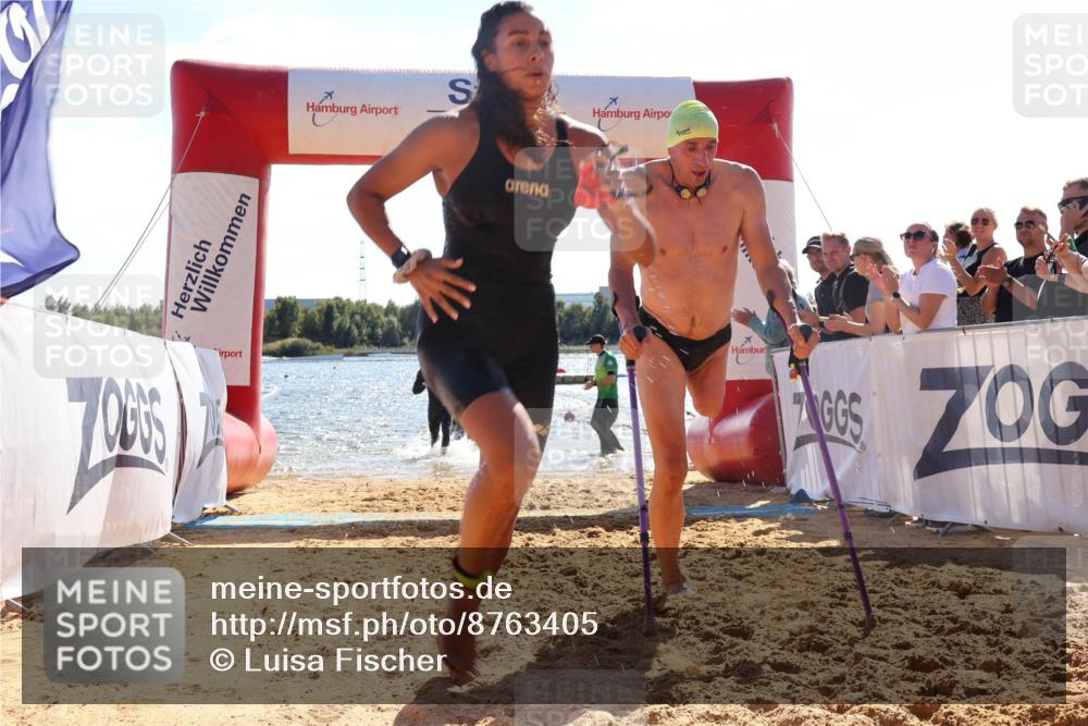 07.09.2025 - 19. Norderstedt Triathlon Luisa Fischer http://msf.ph/oto/8763405 07.09.2025 14:58:25 Schwimmen 403, 951, 1513 meine-sportfotos.de