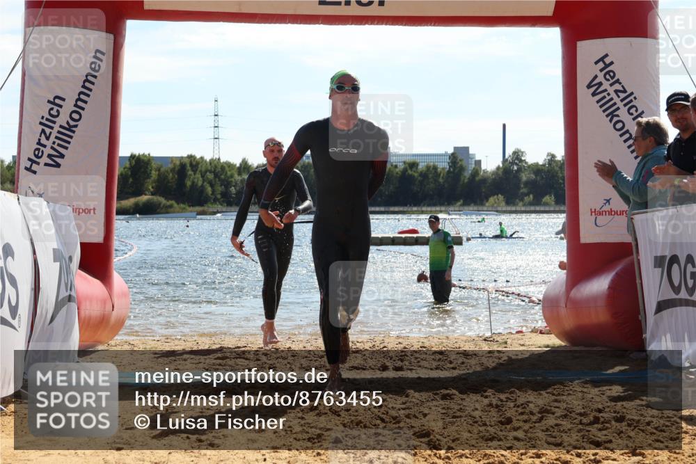 07.09.2025 - 19. Norderstedt Triathlon Luisa Fischer http://msf.ph/oto/8763455 07.09.2025 14:58:32 Schwimmen 403, 414, 951, 1429, 1513 meine-sportfotos.de