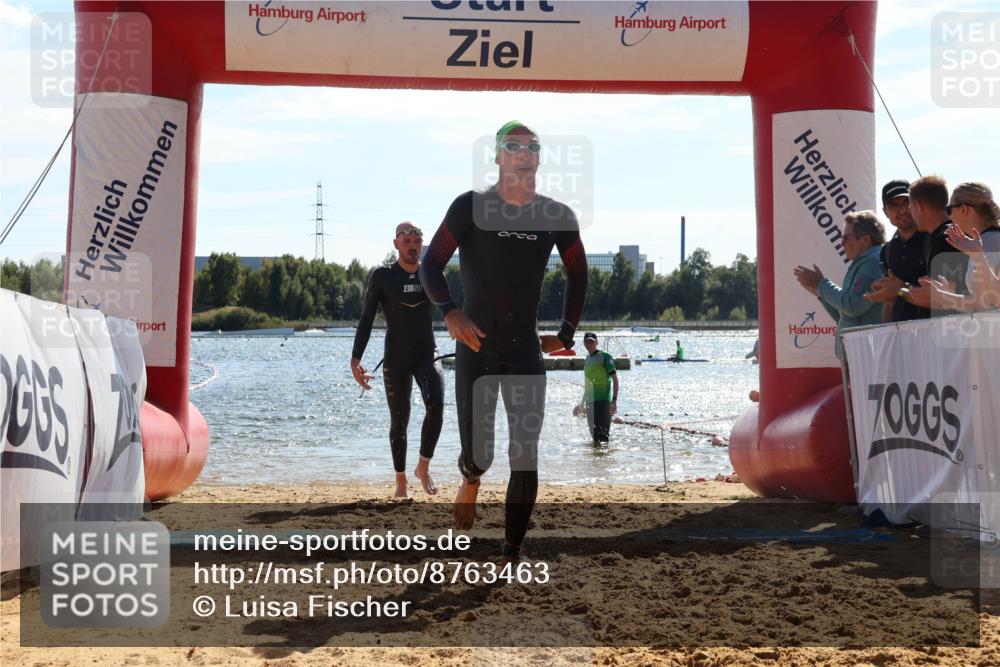 07.09.2025 - 19. Norderstedt Triathlon Luisa Fischer http://msf.ph/oto/8763463 07.09.2025 14:58:32 Schwimmen 403, 414, 951, 1429, 1513 meine-sportfotos.de
