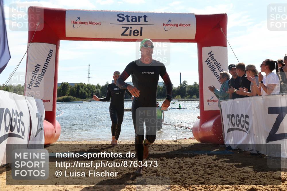 07.09.2025 - 19. Norderstedt Triathlon Luisa Fischer http://msf.ph/oto/8763473 07.09.2025 14:58:33 Schwimmen 403, 414, 951, 1429, 1513 meine-sportfotos.de