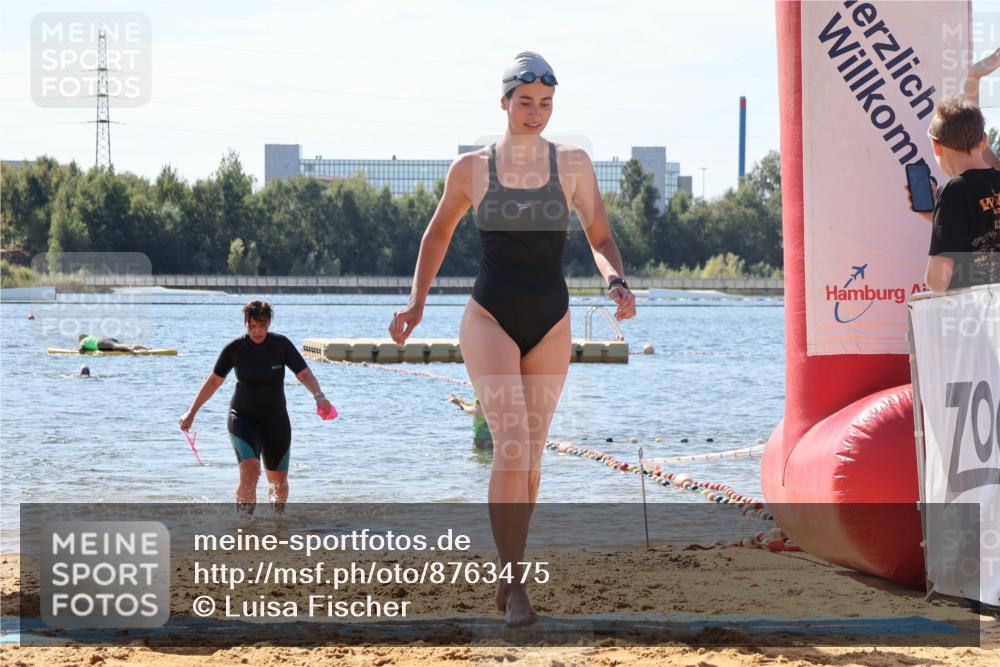 07.09.2025 - 19. Norderstedt Triathlon Luisa Fischer http://msf.ph/oto/8763475 07.09.2025 12:16:26 Schwimmen 272 meine-sportfotos.de