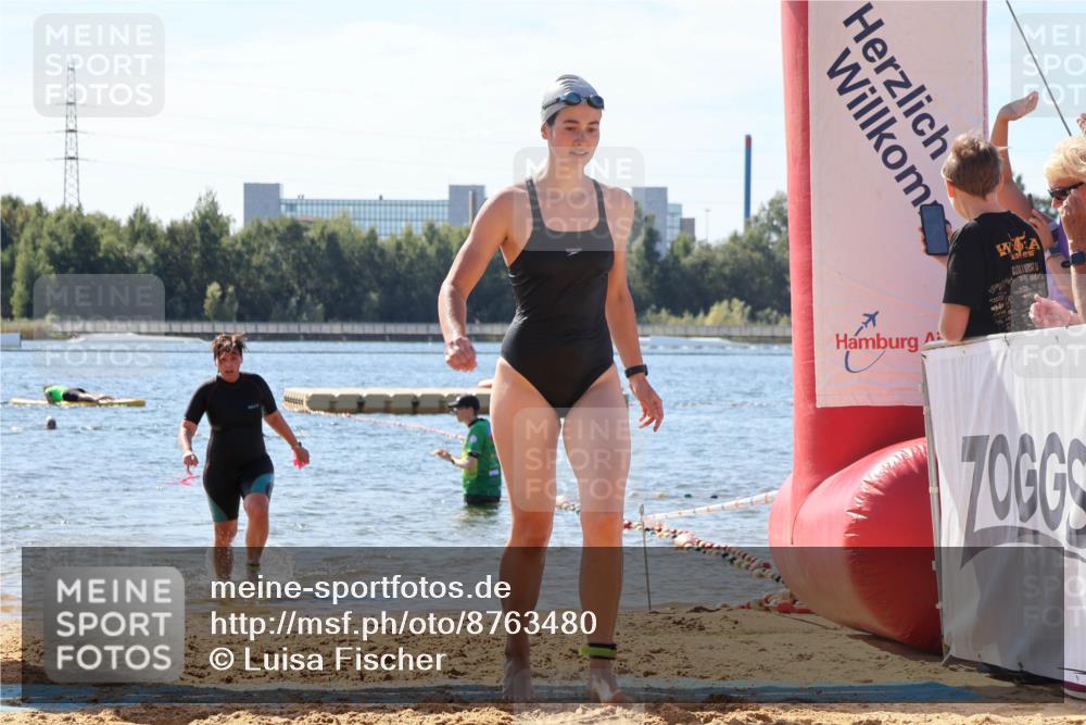 07.09.2025 - 19. Norderstedt Triathlon Luisa Fischer http://msf.ph/oto/8763480 07.09.2025 12:16:26 Schwimmen 272 meine-sportfotos.de