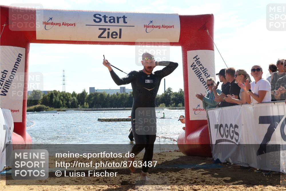 07.09.2025 - 19. Norderstedt Triathlon Luisa Fischer http://msf.ph/oto/8763487 07.09.2025 14:58:34 Schwimmen 403, 414, 951, 1429, 1513 meine-sportfotos.de