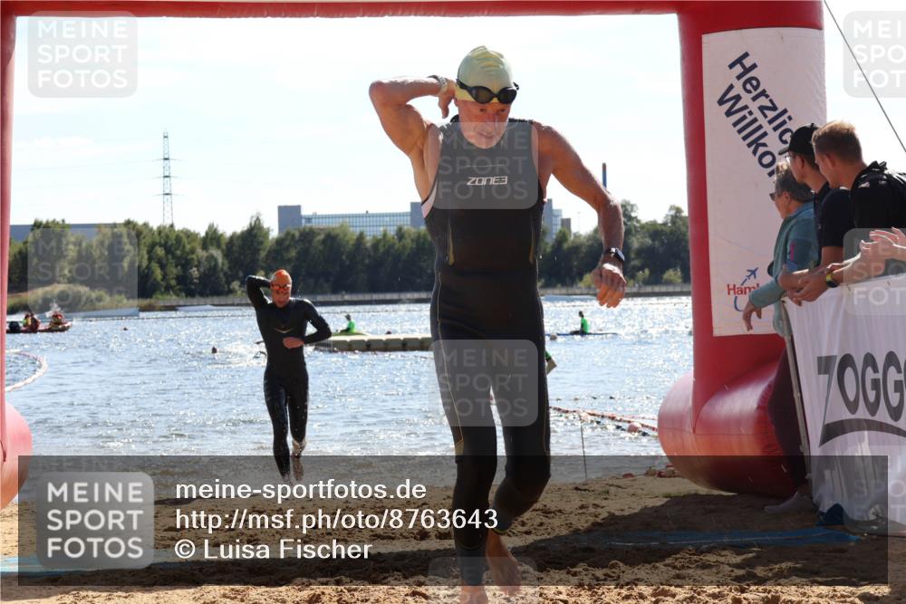 07.09.2025 - 19. Norderstedt Triathlon Luisa Fischer http://msf.ph/oto/8763643 07.09.2025 14:59:51 Schwimmen 425, 944, 1514, 1538 meine-sportfotos.de