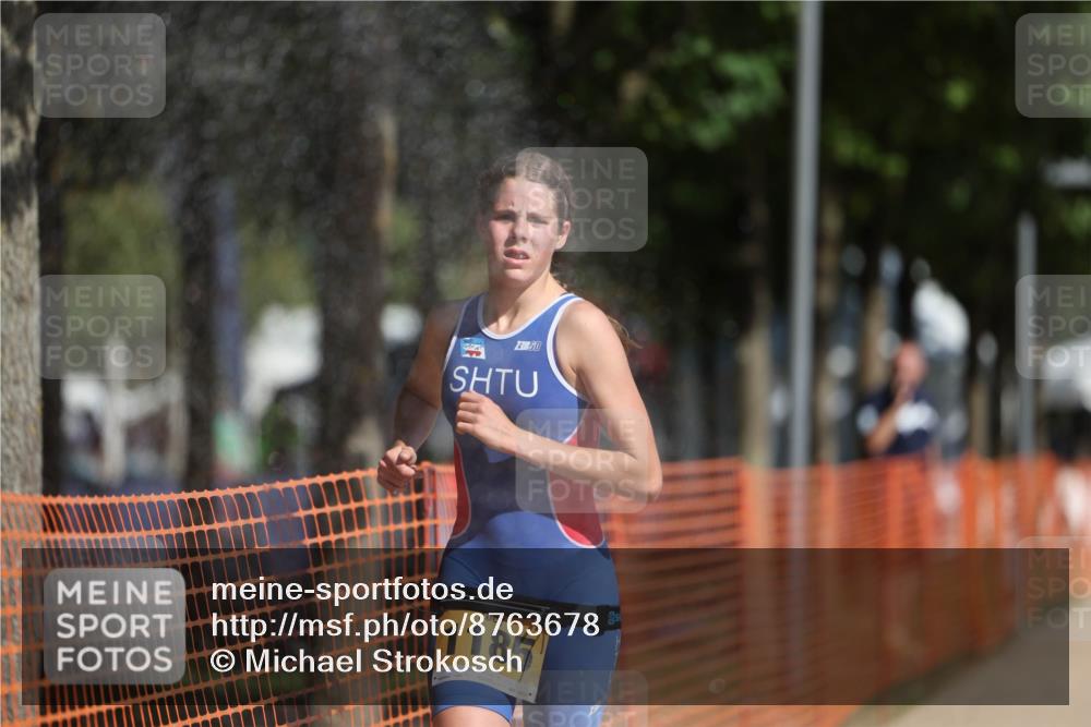 07.09.2025 - 19. Norderstedt Triathlon Michael Strokosch http://msf.ph/oto/8763678 07.09.2025 11:30:22 Laufen 1185 meine-sportfotos.de