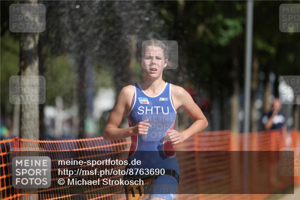 07.09.2025 - 19. Norderstedt Triathlon Michael Strokosch http://msf.ph/oto/8763690 07.09.2025 11:30:23 Laufen 1185 meine-sportfotos.de