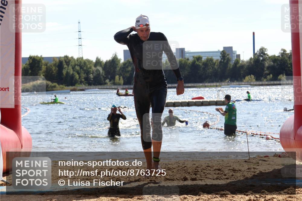 07.09.2025 - 19. Norderstedt Triathlon Luisa Fischer http://msf.ph/oto/8763725 07.09.2025 15:00:26 Schwimmen 362 meine-sportfotos.de