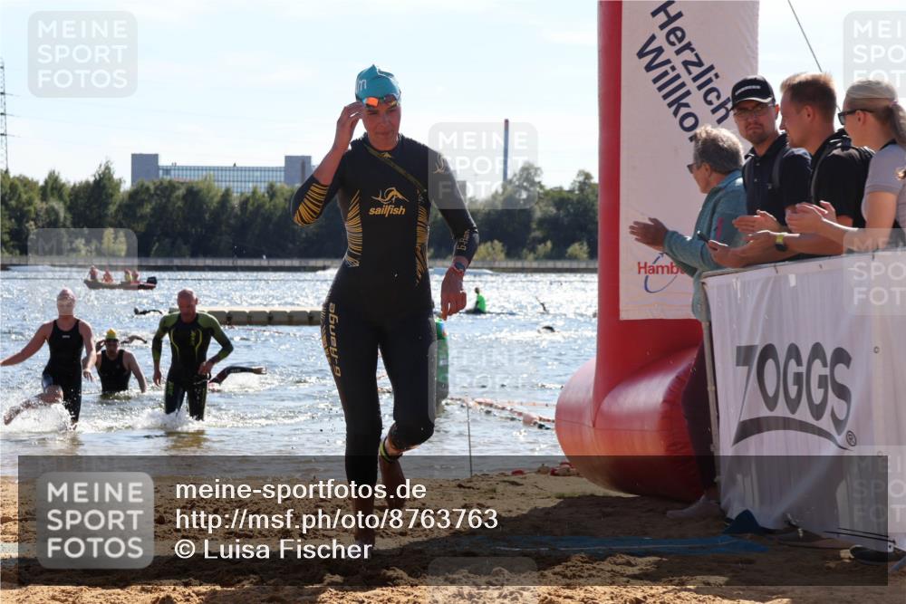 07.09.2025 - 19. Norderstedt Triathlon Luisa Fischer http://msf.ph/oto/8763763 07.09.2025 15:00:34 Schwimmen 362, 950, 1530, 1531 meine-sportfotos.de
