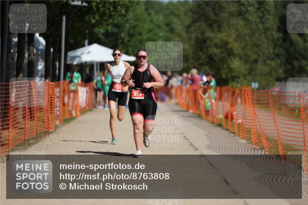 07.09.2025 - 19. Norderstedt Triathlon Michael Strokosch http://msf.ph/oto/8763808 07.09.2025 12:10:57 Laufen 278, 731 meine-sportfotos.de