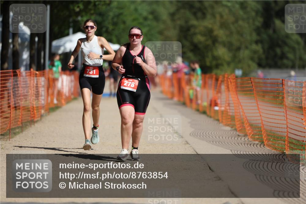 07.09.2025 - 19. Norderstedt Triathlon Michael Strokosch http://msf.ph/oto/8763854 07.09.2025 12:10:59 Laufen 278, 731 meine-sportfotos.de