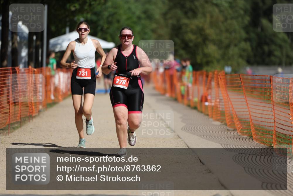07.09.2025 - 19. Norderstedt Triathlon Michael Strokosch http://msf.ph/oto/8763862 07.09.2025 12:10:59 Laufen 278, 731 meine-sportfotos.de