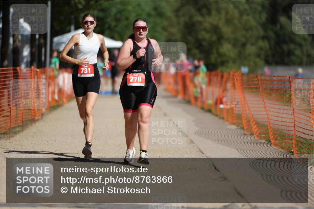 07.09.2025 - 19. Norderstedt Triathlon Michael Strokosch http://msf.ph/oto/8763866 07.09.2025 12:10:59 Laufen 278, 731 meine-sportfotos.de