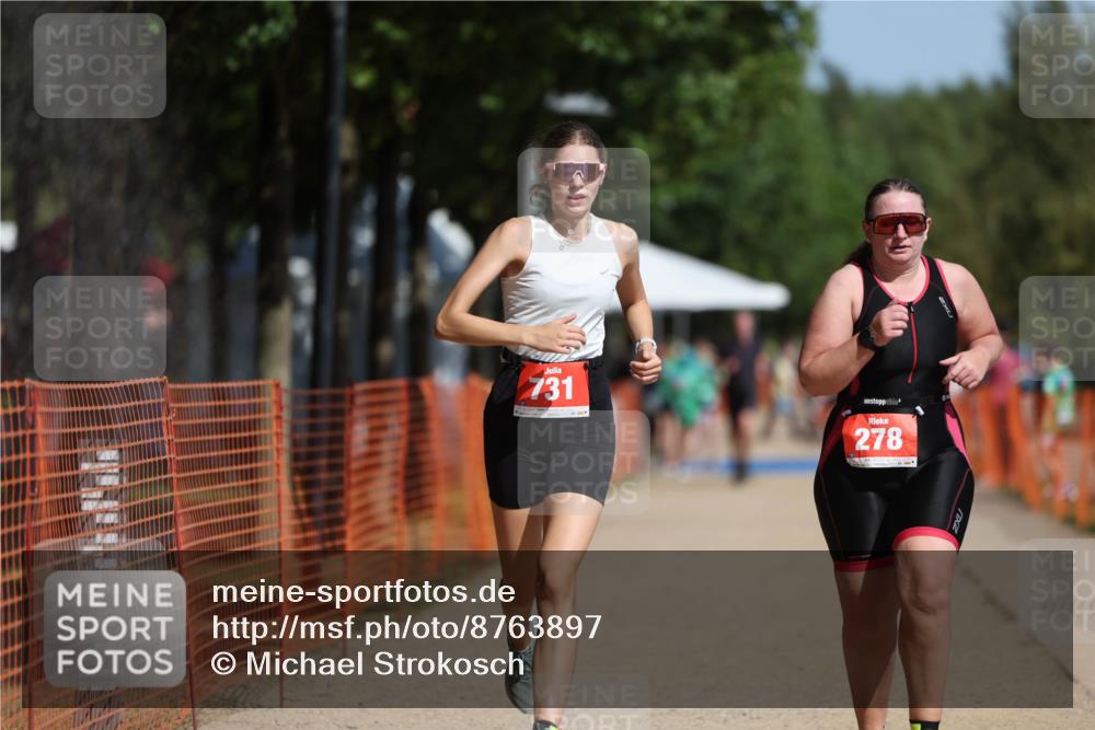 07.09.2025 - 19. Norderstedt Triathlon Michael Strokosch http://msf.ph/oto/8763897 07.09.2025 12:11:01 Laufen 278, 731 meine-sportfotos.de