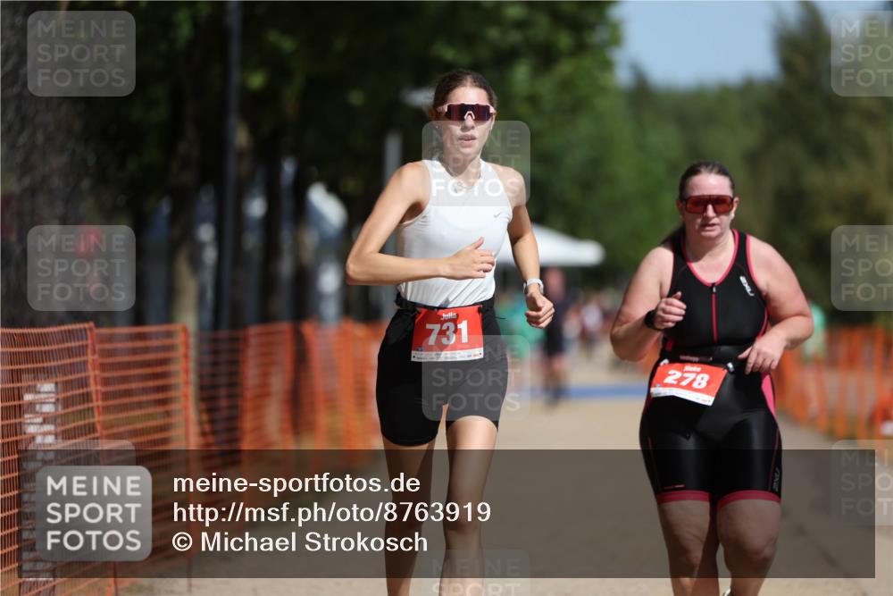 07.09.2025 - 19. Norderstedt Triathlon Michael Strokosch http://msf.ph/oto/8763919 07.09.2025 12:11:01 Laufen 278, 731 meine-sportfotos.de