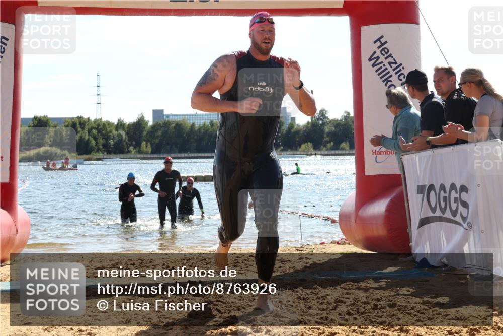 07.09.2025 - 19. Norderstedt Triathlon Luisa Fischer http://msf.ph/oto/8763926 07.09.2025 15:01:03 Schwimmen 871, 909, 1529 meine-sportfotos.de