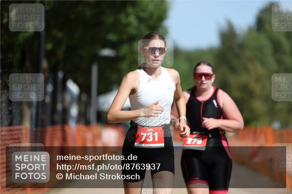 07.09.2025 - 19. Norderstedt Triathlon Michael Strokosch http://msf.ph/oto/8763937 07.09.2025 12:11:02 Laufen 278, 731 meine-sportfotos.de