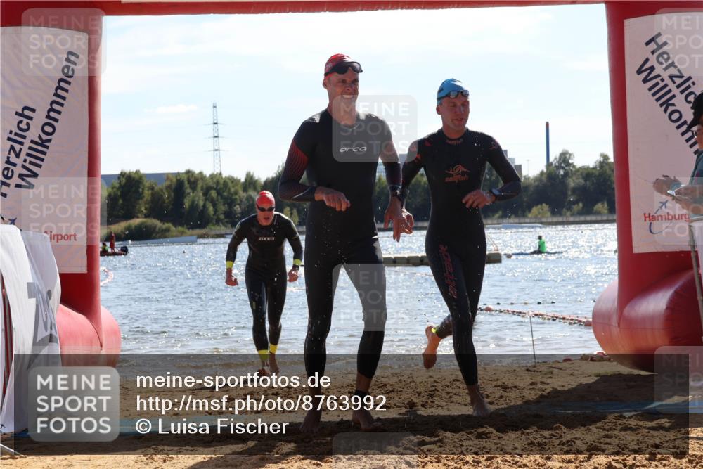 07.09.2025 - 19. Norderstedt Triathlon Luisa Fischer http://msf.ph/oto/8763992 07.09.2025 15:01:09 Schwimmen 871, 909, 1529, 1539 meine-sportfotos.de