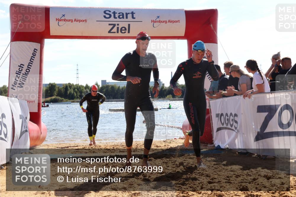 07.09.2025 - 19. Norderstedt Triathlon Luisa Fischer http://msf.ph/oto/8763999 07.09.2025 15:01:10 Schwimmen 871, 909, 1529, 1539 meine-sportfotos.de