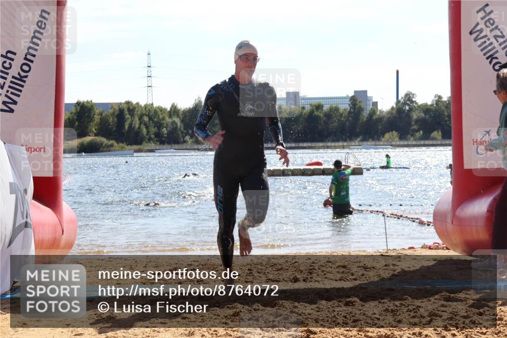 07.09.2025 - 19. Norderstedt Triathlon Luisa Fischer http://msf.ph/oto/8764072 07.09.2025 15:01:31 Schwimmen 396 meine-sportfotos.de