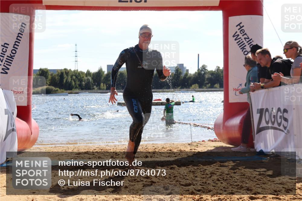 07.09.2025 - 19. Norderstedt Triathlon Luisa Fischer http://msf.ph/oto/8764073 07.09.2025 15:01:31 Schwimmen 396 meine-sportfotos.de