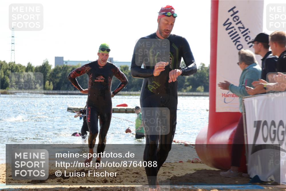 07.09.2025 - 19. Norderstedt Triathlon Luisa Fischer http://msf.ph/oto/8764088 07.09.2025 15:01:49 Schwimmen 397, 878, 885 meine-sportfotos.de