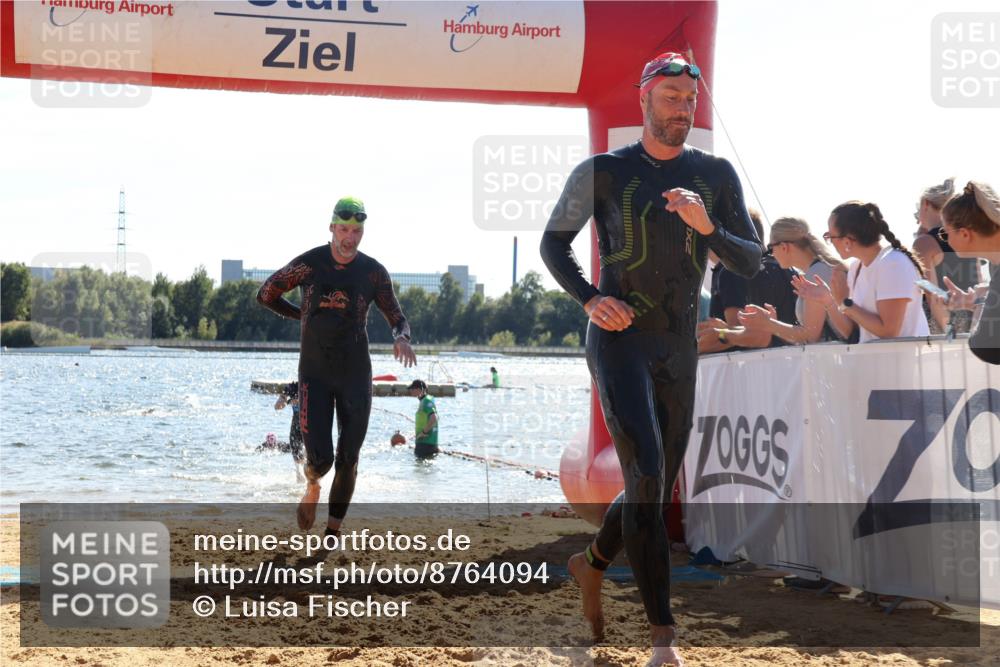 07.09.2025 - 19. Norderstedt Triathlon Luisa Fischer http://msf.ph/oto/8764094 07.09.2025 15:01:50 Schwimmen 397, 878, 885 meine-sportfotos.de