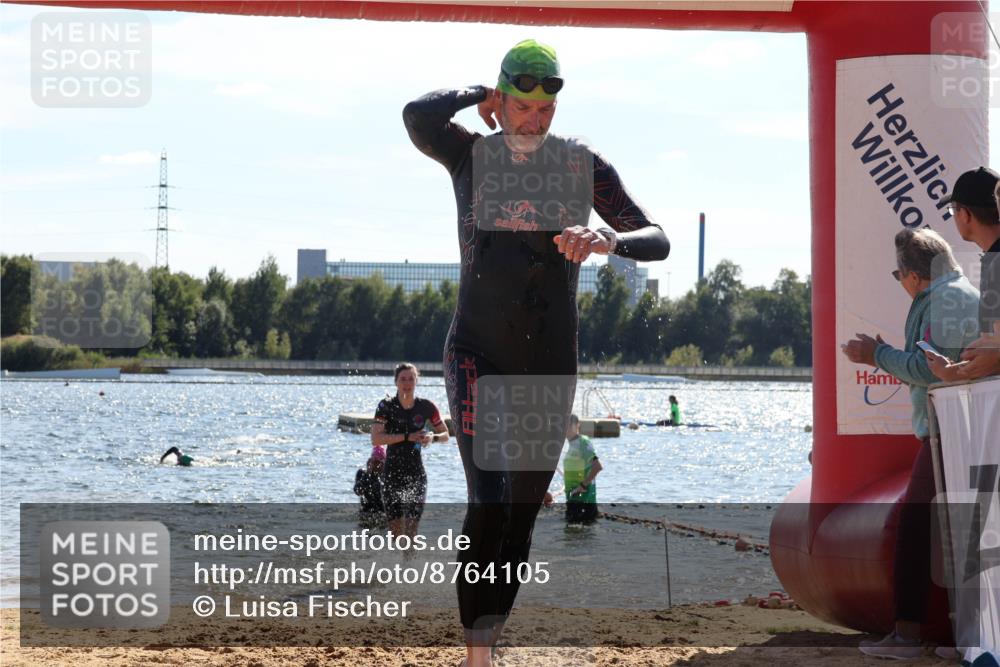 07.09.2025 - 19. Norderstedt Triathlon Luisa Fischer http://msf.ph/oto/8764105 07.09.2025 15:01:51 Schwimmen 397, 878, 885 meine-sportfotos.de