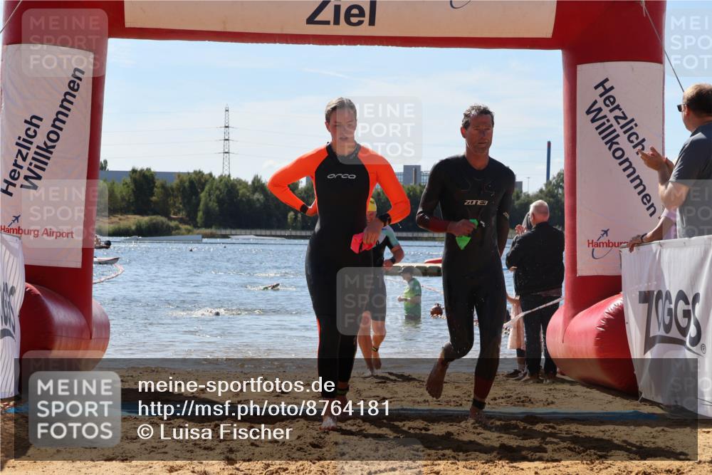 07.09.2025 - 19. Norderstedt Triathlon Luisa Fischer http://msf.ph/oto/8764181 07.09.2025 12:31:06 Schwimmen 166, 209, 1344 meine-sportfotos.de