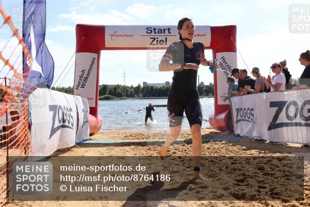 07.09.2025 - 19. Norderstedt Triathlon Luisa Fischer http://msf.ph/oto/8764186 07.09.2025 15:01:56 Schwimmen 397, 878, 885 meine-sportfotos.de