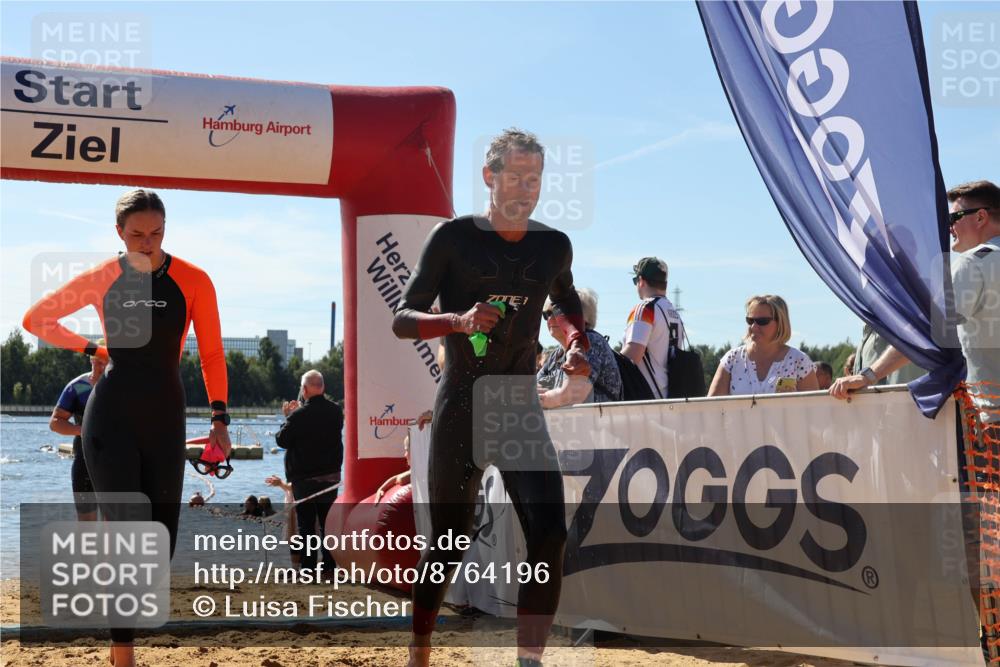 07.09.2025 - 19. Norderstedt Triathlon Luisa Fischer http://msf.ph/oto/8764196 07.09.2025 12:31:07 Schwimmen 166, 209, 1344 meine-sportfotos.de
