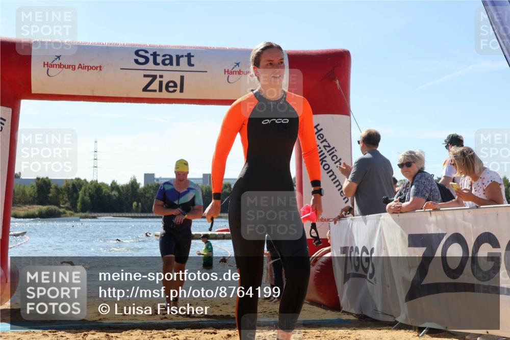07.09.2025 - 19. Norderstedt Triathlon Luisa Fischer http://msf.ph/oto/8764199 07.09.2025 12:31:09 Schwimmen 166, 209, 1344 meine-sportfotos.de
