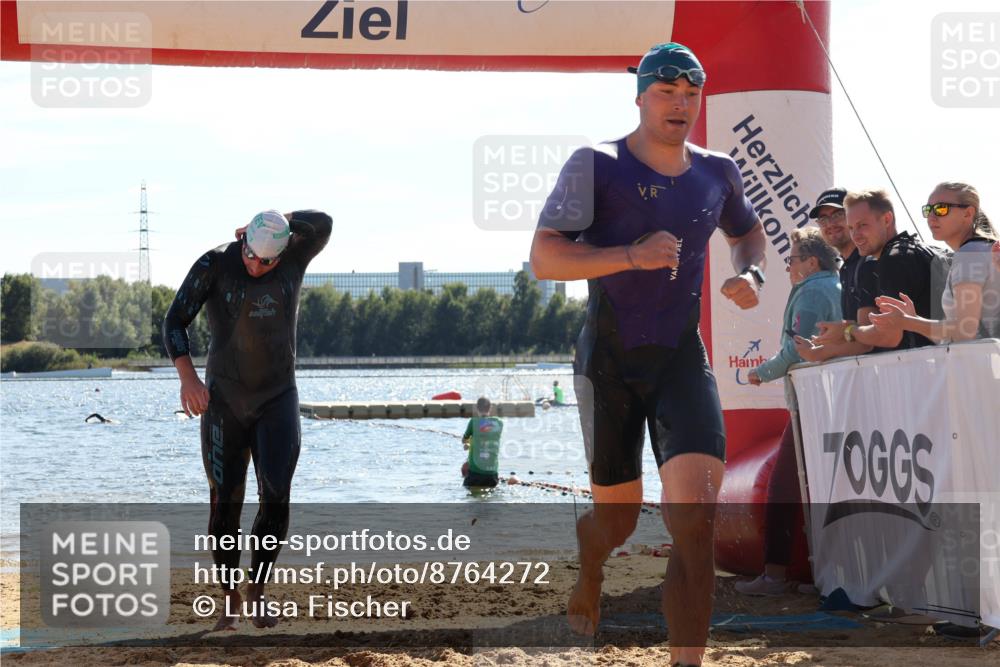 07.09.2025 - 19. Norderstedt Triathlon Luisa Fischer http://msf.ph/oto/8764272 07.09.2025 15:02:28 Schwimmen 401, 882, 1545 meine-sportfotos.de