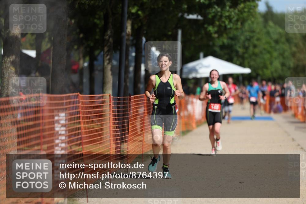 07.09.2025 - 19. Norderstedt Triathlon Michael Strokosch http://msf.ph/oto/8764397 07.09.2025 12:12:26 Laufen 148, 778 meine-sportfotos.de